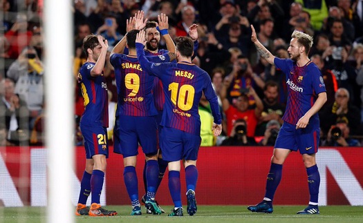 Video bàn thắng và highlights Barca 4-1 Roma: Messi im tiếng nhưng người Ý 'tặng quà'