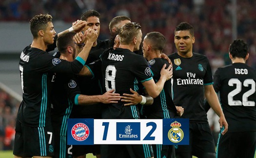 Bayern Munich 1-2 Real Madrid: Marcelo và Asensio tỏa sáng, Real ngược dòng