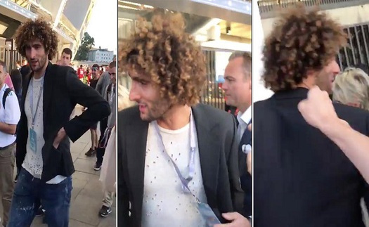 CĐV M.U 'nổi trận lôi đình' sau khi Fellaini bị fan Liverpool chửi rủa