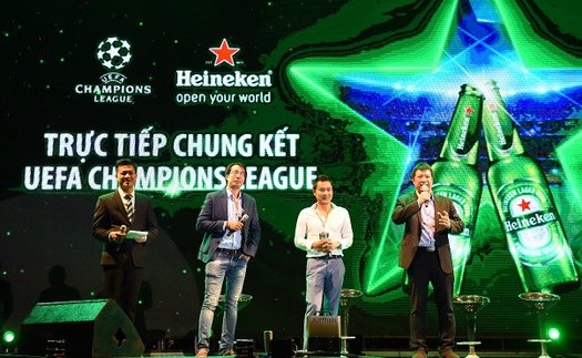 6 kịch tính nghẹt thở của đại tiệc trực tiếp trận chung kết UEFA Champions League cùng Heineken