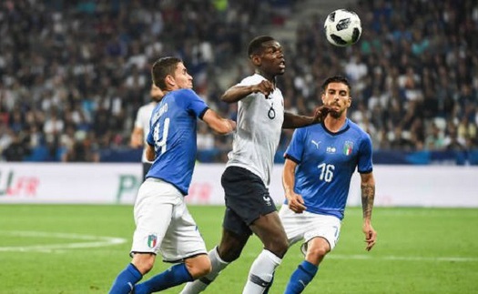 Pogba bị huýt sáo sau khi thực hiện cú sút siêu tệ trong trận thắng của đội tuyển Pháp