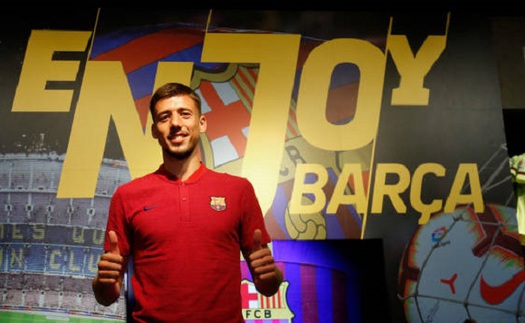 Tân binh Clement Lenglet có chạnh lòng vì clip chào mừng 'tệ chưa từng thấy' từ Barca?