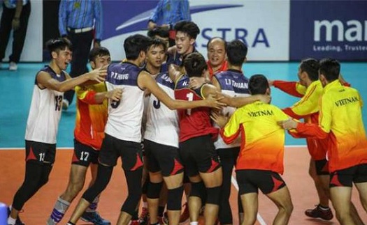 VTC3 trực tiếp bóng chuyền Nam: Việt Nam vs Hong Kong (12h30 ngày 26/8)