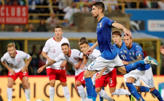 Italy 1-1 Ba Lan: Jorginho giải cứu đội bóng áo Thiên thanh