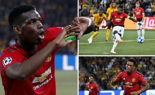 Khi cần, Paul Pogba có thể một tay mang về chiến thắng cho M.U