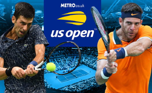 Link xem TRỰC TIẾP chung kết Mỹ mở rộng (US Open 2018): Del Potro vs Djokovic