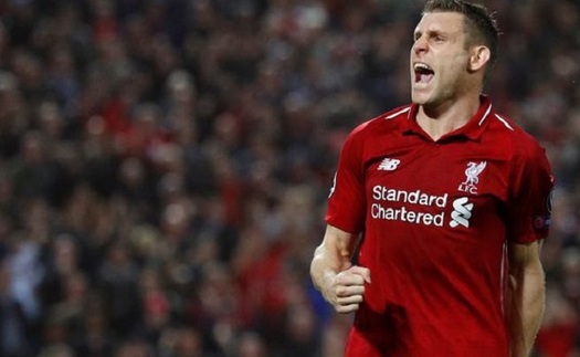 CĐV Liverpool phát cuồng vì thống kê 'khủng' của Milner sau trận thắng PSG