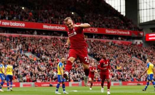 Với Shaqiri, Liverpool tự tin vượt qua chặng Tourmalet