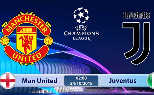 TRỰC TIẾP M.U vs Juventus (02h00, 24/10), vòng bảng Champions League