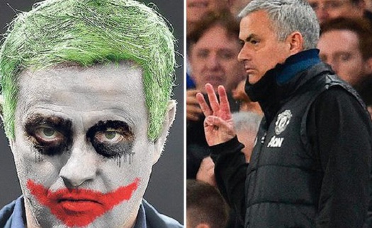 M.U: Gây ra sự hỗn loạn ở Old Trafford, Mourinho giờ chẳng khác gì Joker