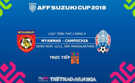 Dự đoán kết quả Myanmar vs Campuchia (18h30 ngày 12/11)