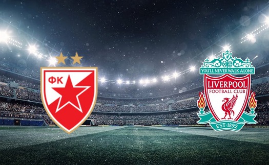 Xem trực tiếp Crvena Zvezda vs Liverpool (00h55, 07/11) ở đâu?