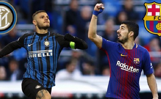 Trực tiếp Inter Milan vs Barcelona (03h00, 07/11)