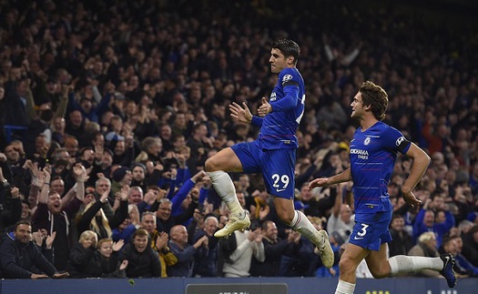 Video clip bàn thắng Chelsea 3-1 Crystal Palace: Morata rực sáng