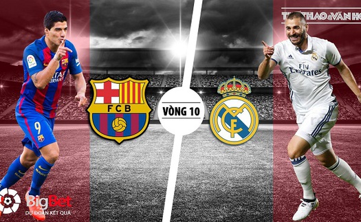 Soi kèo Barcelona vs Real Madrid (22h15 ngày 28/10)