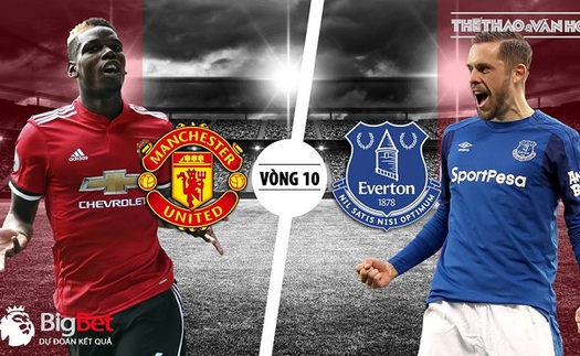 Soi kèo M.U vs Everton (23h00 ngày 28/10), vòng 10 bóng đá Ngoại hạng Anh