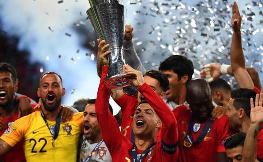 Bồ Đào Nha 1-0 Hà Lan: Ronaldo im lặng, Guedes giúp người Bồ giành Nations League 2019