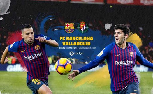 Xem TRỰC TIẾP Barcelona vs Real Valladolid (02h45, 17/2) ở đâu?