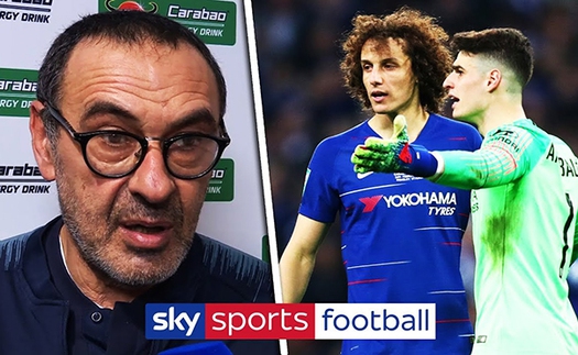 Sarri: 'Tất cả chỉ là hiểu nhầm'. Kepa: 'Tôi luôn tôn trọng chứ không chống lại HLV'