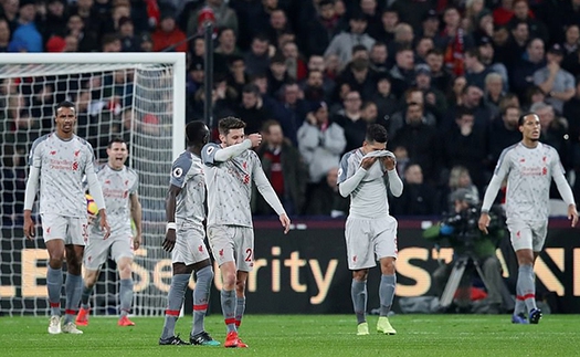 Video West Ham 1-1 Liverpool: The Kop chỉ còn hơn Man City 3 điểm