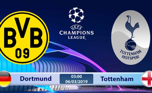 Soi kèo, dự đoán bóng đá Dortmund vs Tottenham (03h00 ngày 6/3), vòng 1/8 Cúp C1. Trực tiếp K+ PM