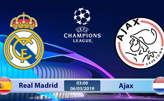 VIDEO nhận định Real Madrid vs Ajax (03h00 ngày 6/3), vòng 1/8 Cúp C1. Trực tiếp K+PC