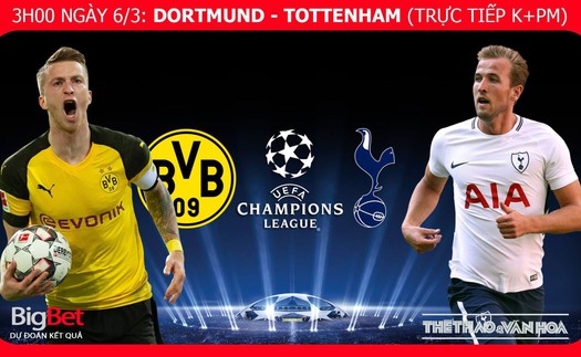 VIDEO nhận định Dortmund vs Tottenham (03h00 ngày 6/3), vòng 1/8 Cúp C1. Trực tiếp K+ PM