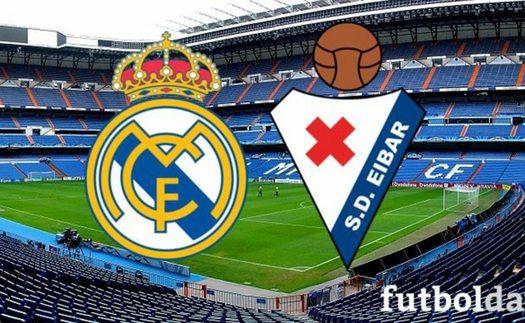 Xem trực tiếp bóng đá Real Madrid vs Eibar (21h15, 06/04). Trực tiếp bóng đá