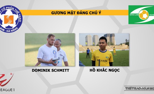 Nhận định và trực tiếp Đà Nẵng vs SLNA (17h00,19/4)