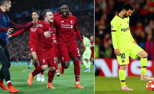 CẬP NHẬT sáng 8/5: Liverpool ngược dòng ngoạn mục trước Barca. Solskjaer nổi đóa trong phòng thay đồ