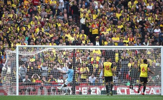 Man City 6-0 Watford: Sterling lập hat-trick, Man City vô địch FA Cup