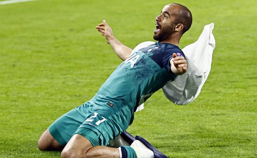 Lucas Moura được chấm điểm 10 ở trận Ajax 2-3 Tottenham, đi vào lịch sử báo Pháp L’Equipe