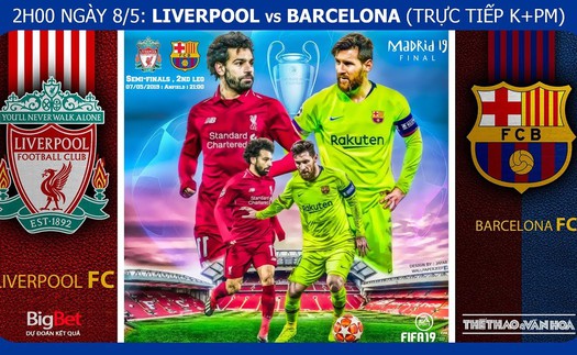 VIDEO: Soi kèo Liverpool vs Barcelona (02h ngày 8/5). Trực tiếp bóng đá C1