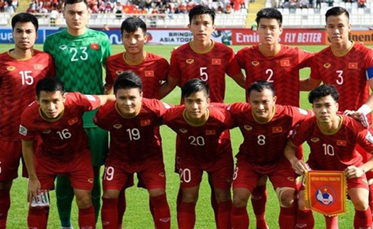 BXH FIFA tháng 6/2019: Việt Nam lọt vào Top 15 châu Á. Thái Lan tụt hạng sau King's Cup