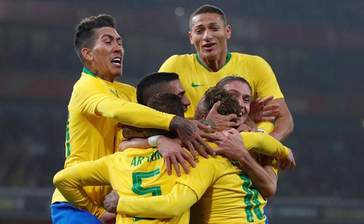 Brazil: Danh sách thi đấu chính thức. Lịch thi đấu Copa America 2019