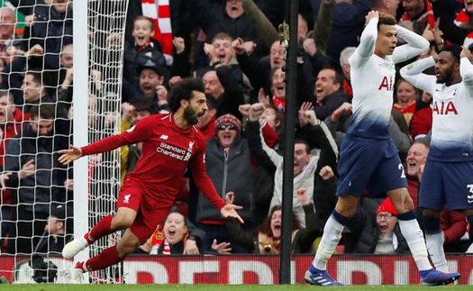 ĐIỂM NHẤN Liverpool 2-1 Tottenham: Cuộc đua vô địch đầy kịch tính. Salah vẫn là vận may