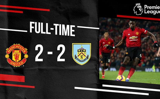 VIDEO bàn thắng M.U 2-2 Burnley: Lindelof giải cứu 'Quỷ đỏ'