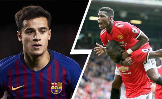 CHUYỂN NHƯỢNG MU: Chấp nhận bán Lukaku với giá 75 triệu bảng. Nhận tin vui từ Coutinho