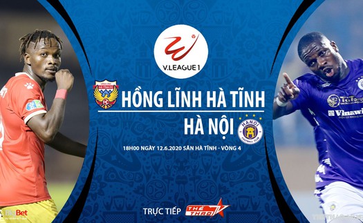 Soi kèo nhà cái Hà Tĩnh vs Hà Nội. Trực tiếp bóng đá V-League 2020. TTTV trực tiếp