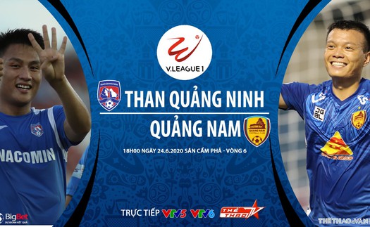 Soi kèo bóng đá Than Quảng Ninh vs Quảng Nam. Trực tiếp bóng đá V-League vòng 6