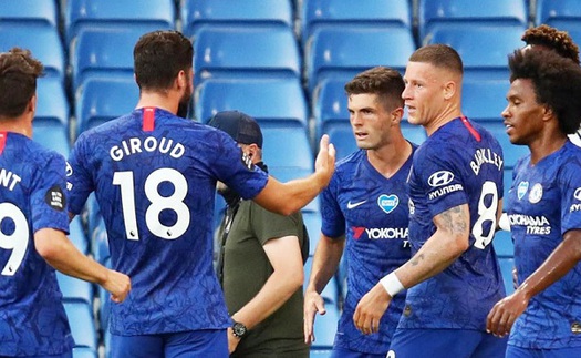 VIDEO bàn thắng Chelsea 2-1 Man City: Pulisic, Willian chôn vùi Man City, Liverpool vô địch