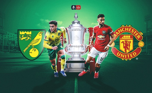 Kết quả bóng đá Norwich 1-2 MU: Maguire sắm vai người hùng, MU vào Bán kết FA Cup