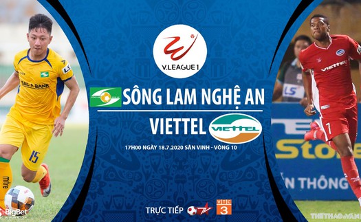 Soi kèo bóng đá SLNA vs Viettel. Trực tiếp bóng đá V-League 2020