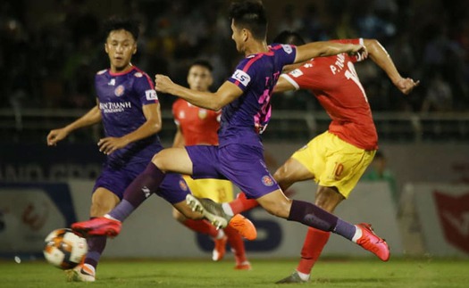 KẾT QUẢ BÓNG ĐÁ, Sài Gòn 3-0 Thanh Hoá: Thắng trận thứ 3 liên tiếp, Sài Gòn đứng đầu BXH V-League