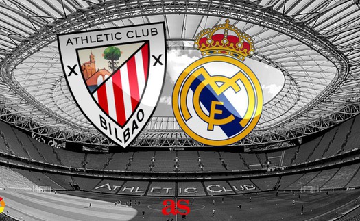 Kết quả bóng đá Athletic Bilbao 0-1 Real Madrid: Ramos ghi bàn trên chấm 11m, Real Madrid củng cố ngôi đầu