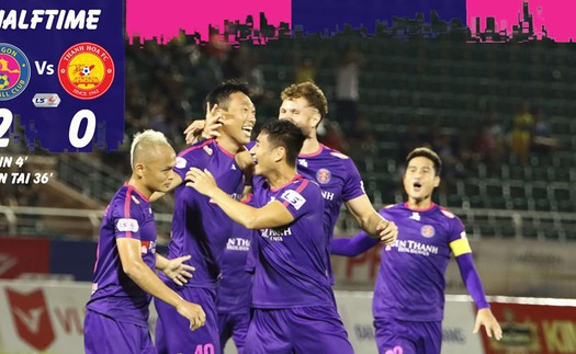 Sài Gòn 3-0 Thanh Hoá: Sài Gòn sẽ là ứng cử viên lớn cho chức vô địch