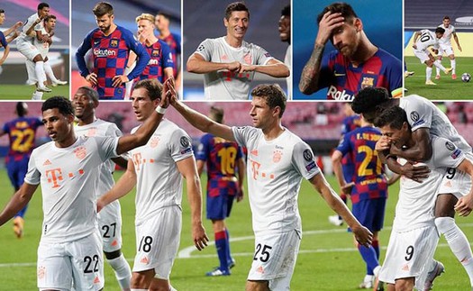 Bóng đá hôm nay 15/8: Bayern đè bẹp Barca 8-2. MU quyết chiêu mộ sao Atletico