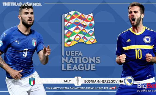 Soi kèo nhà cái Italy vs Bosnia. UEFA Nations League 2020/2021. Trực tiếp BĐTV.