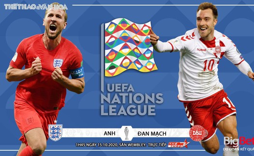 Soi kèo nhà cái Anh vs Đan Mạch. Trực tiếp bóng đá UEFA Nations League