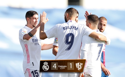 Real Madrid 4-1 Huesca: Hazard lập siêu phẩm sau 392 ngày tịt ngòi, Real Madrid lên đỉnh